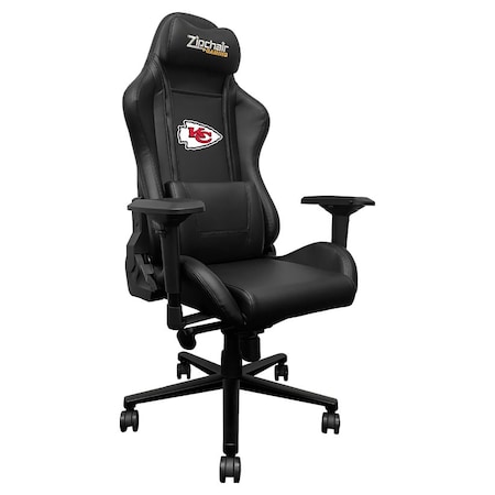 Xpression Pro Gaming Chair With Kansas City Chiefs Primary Logo